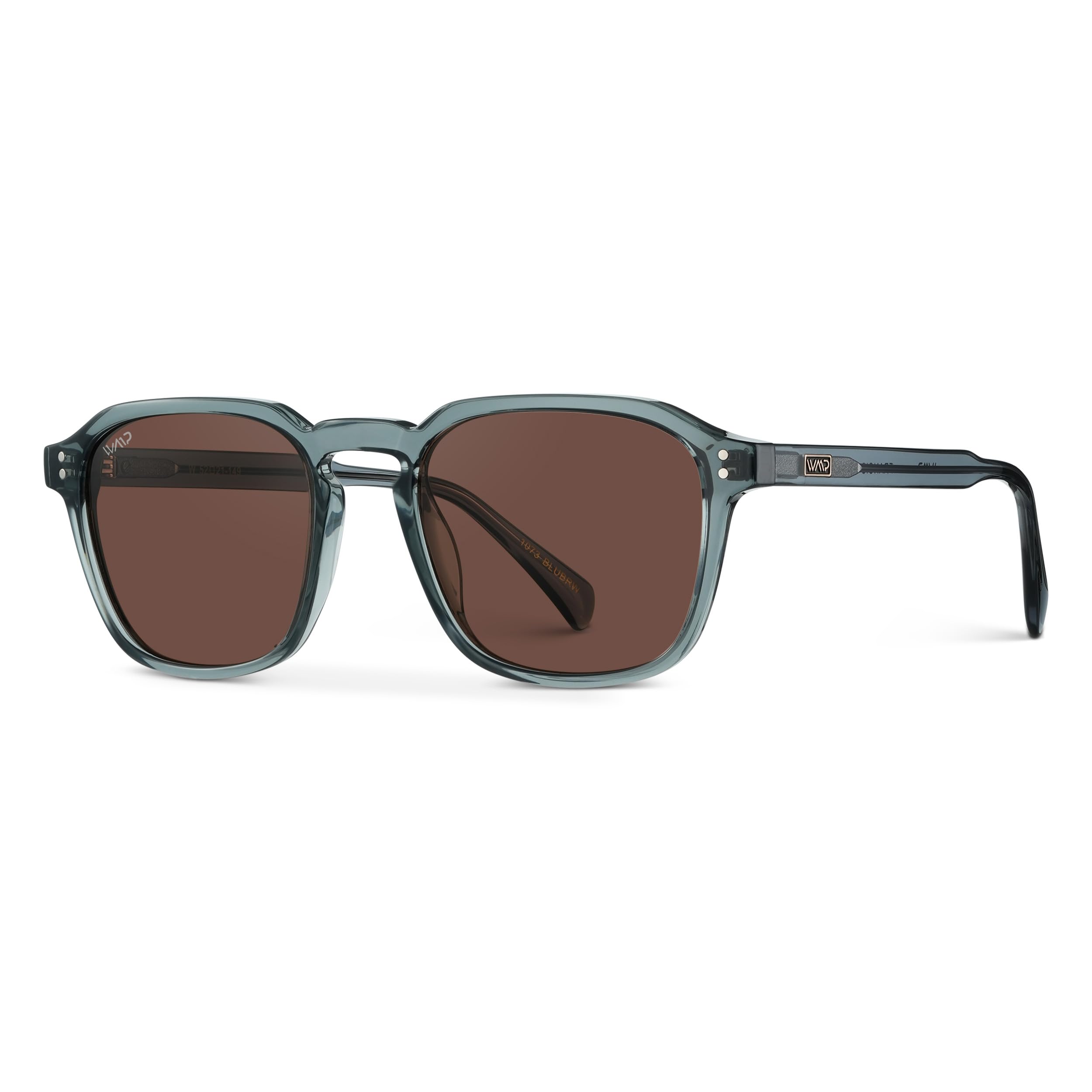 WearMe Pro Men's Polarized Square Sunglasses – Wide Fit, Retro Style, UV400, Lightweight Frame for Driving & Daily Wear - Image 8