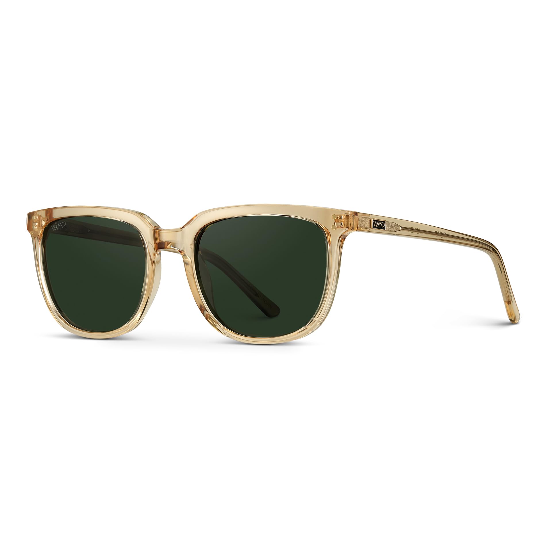 WearMe Pro Polarized Classic Retro Flat Square Unisex Sunglasses - Image 8