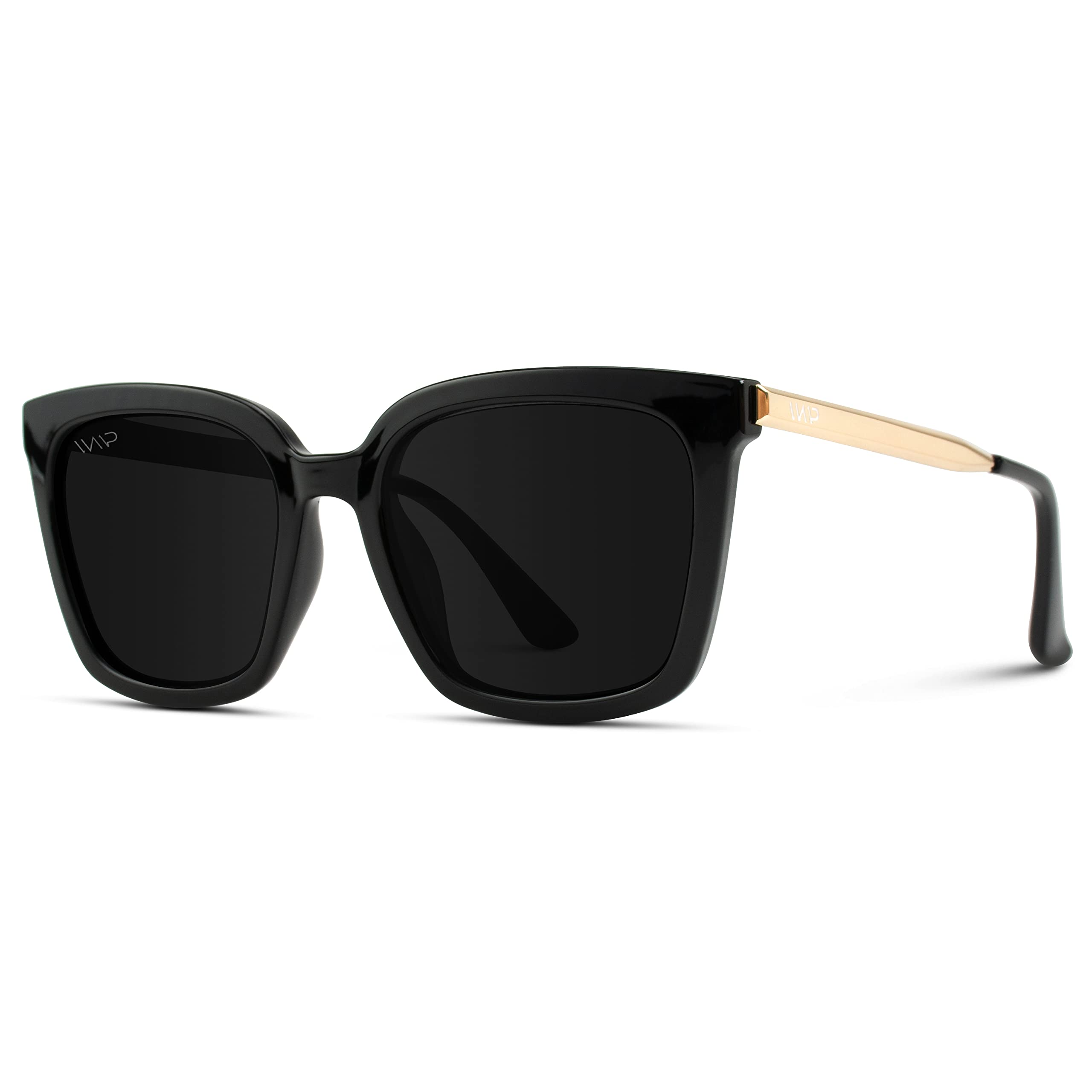 WearMe Pro - Square Oversized Metal Frame Fashion Style Women Polarized Sunglasses - Image 4