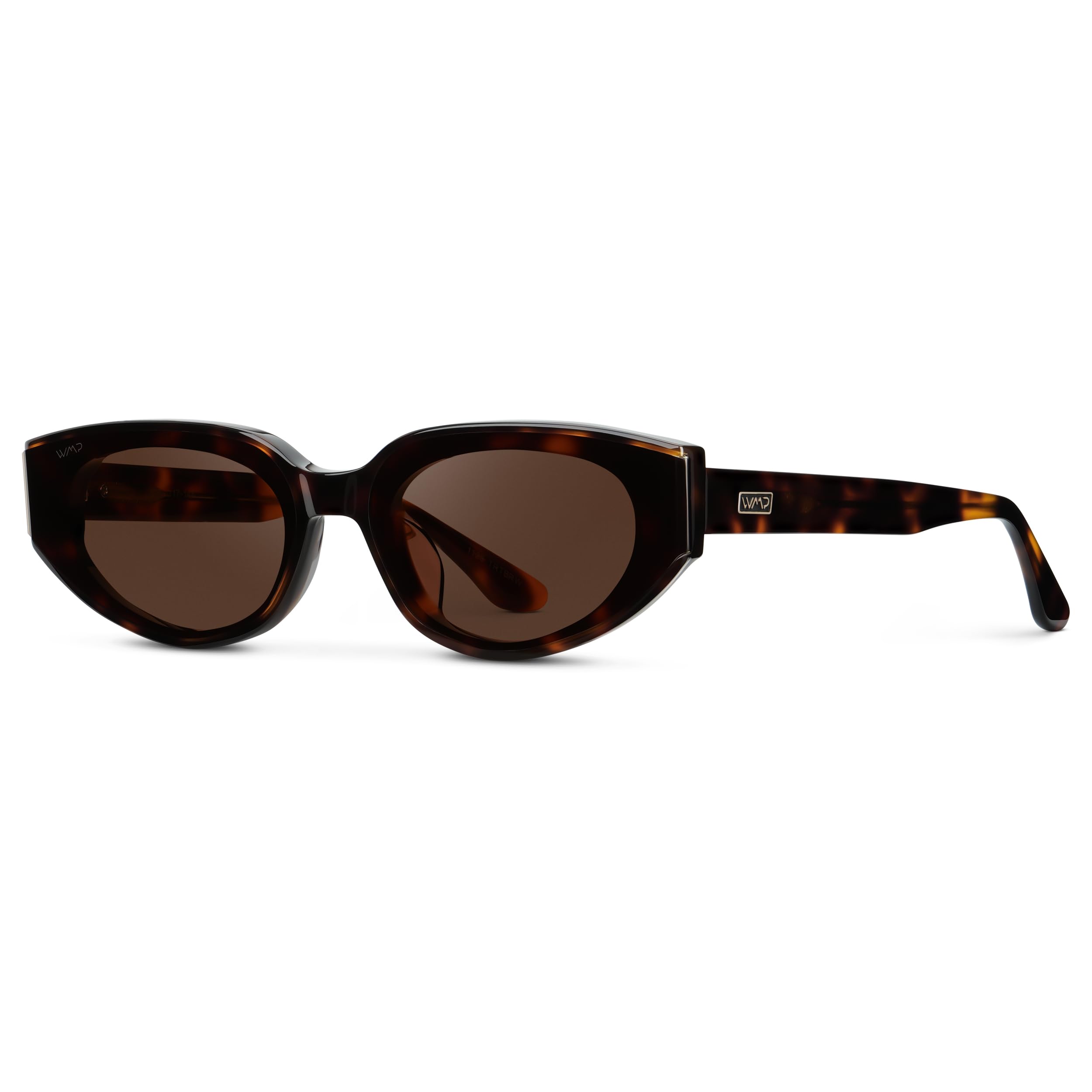 WearMe Pro - Women’s Narrow Cat-Eye Sunglasses: Acetate Frame and Anti-Reflective Lenses - Image 6